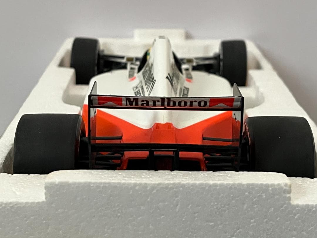ミニチャンプス 1/18 McLaren Honda MP4/7 A.セナ 箱付