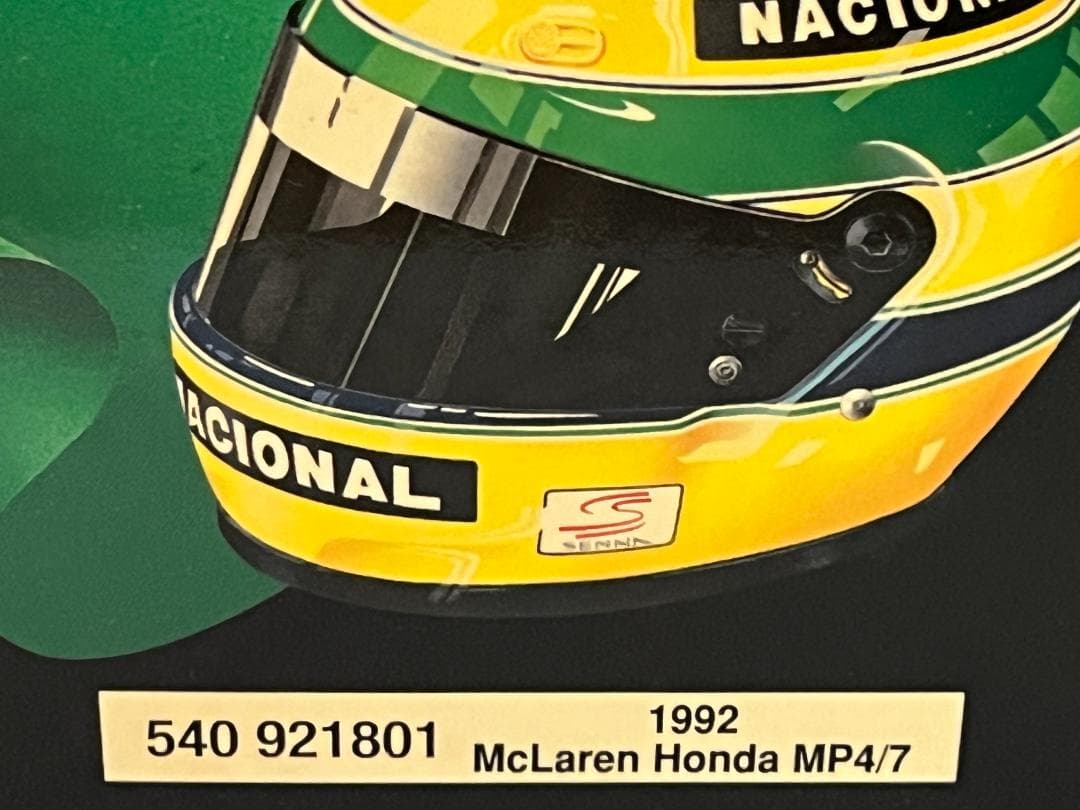 ミニチャンプス 1/18 McLaren Honda MP4/7 A.セナ 箱付