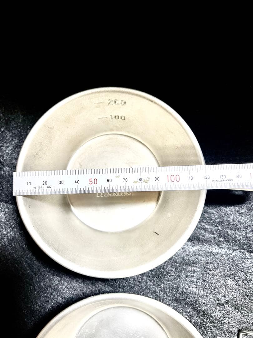 【廃番希少】NATURAL SPIRIT チタンシェラカップ２個 セット