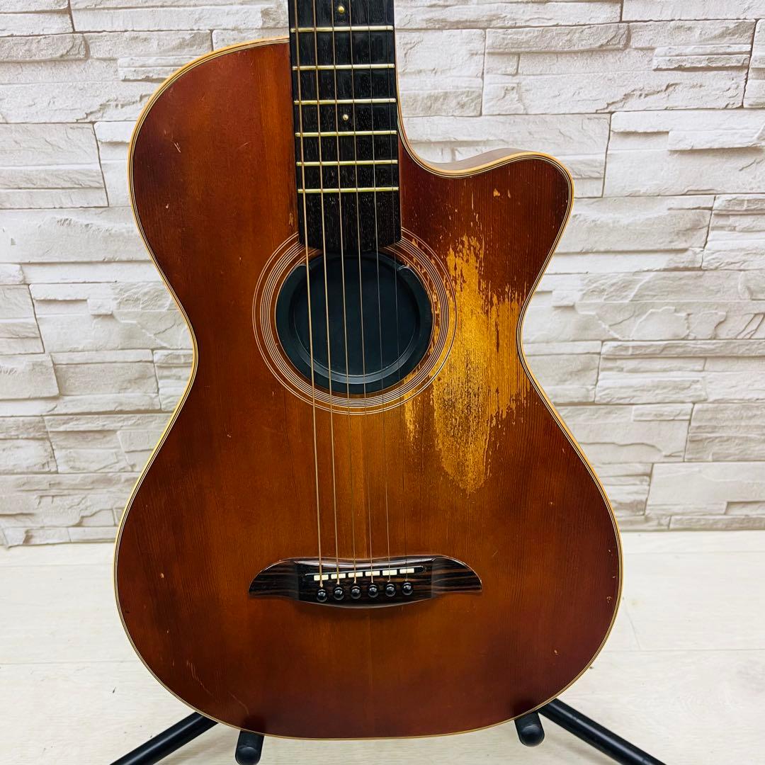 希少 K.Yairi ビンテージエレアコ FY5EC カッタウェイ 1990年製