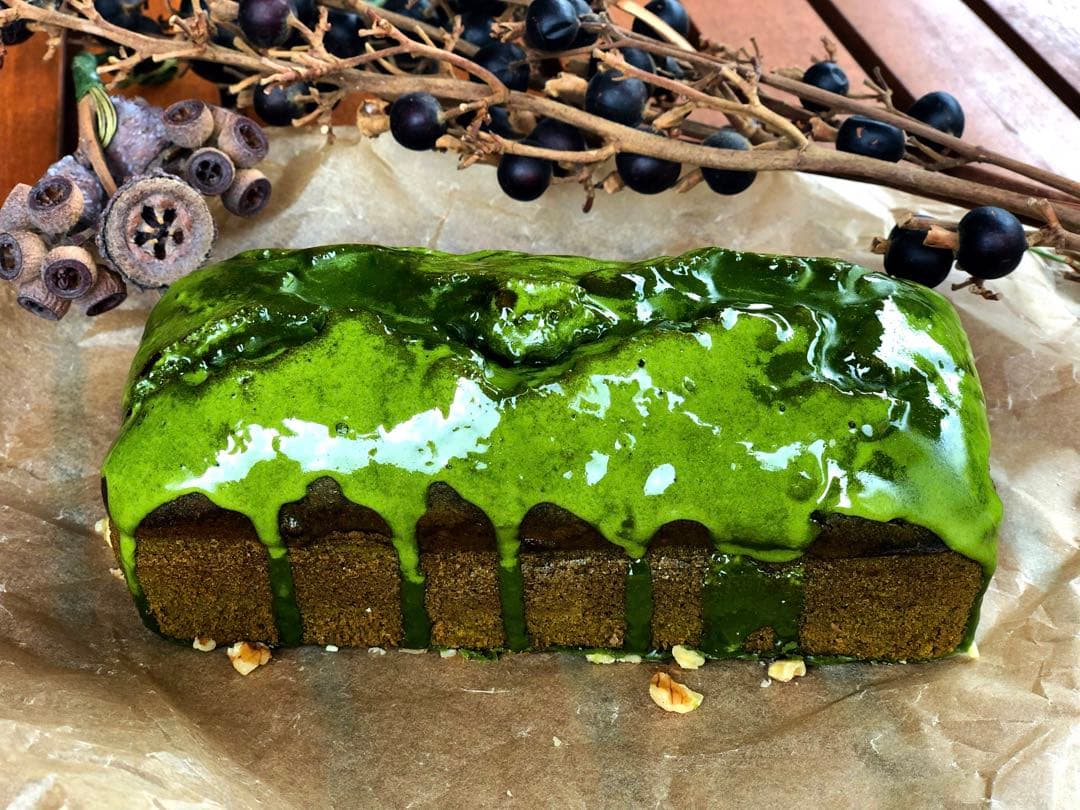 もちねこ★抹茶小豆のパウンドケーキ①と無花果アールグレイのパウンドケーキ②