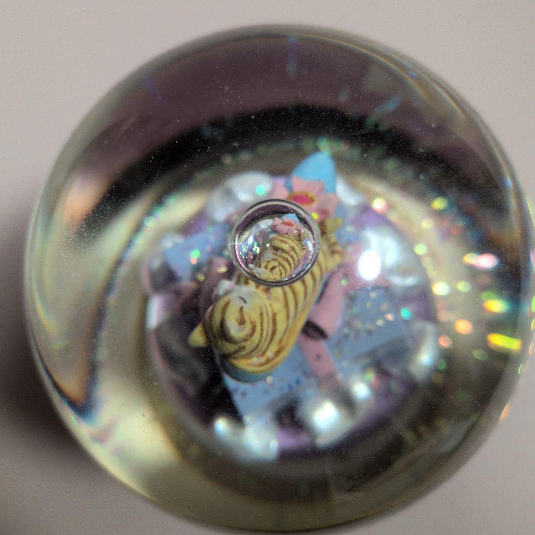 サンフランシスコ ミュージックボックス スノードーム 猫とプレゼント