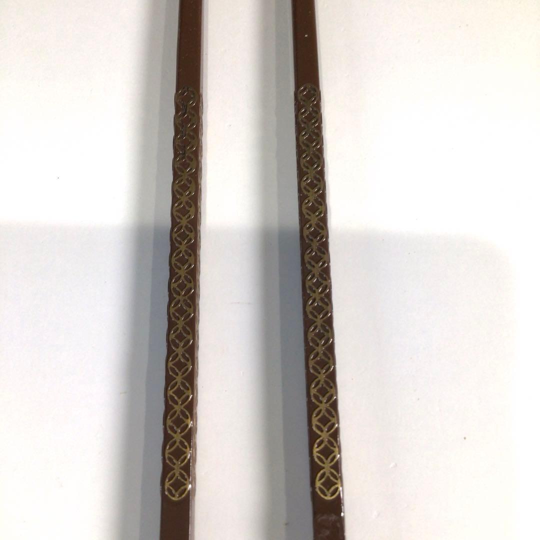 Ｐ７１５　飾火箸　『金工師　木村清五郎造』『鳥頭』『七宝象嵌』　共箱　茶道具