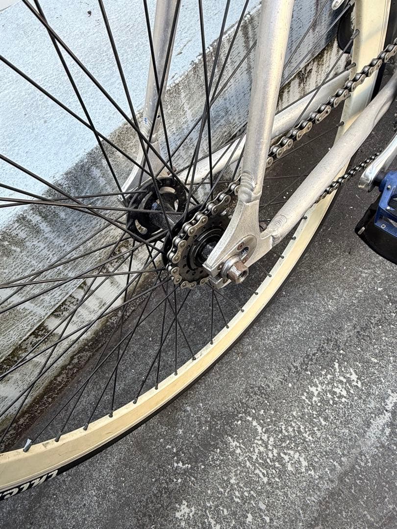 ピストバイク アルミエアロフレーム