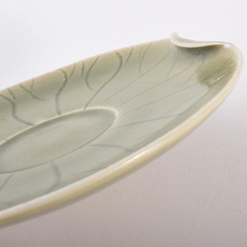 中国　唐物　龍泉窯　青磁盃台　柿釉煎茶器２客　三点まとめて　V　R7569