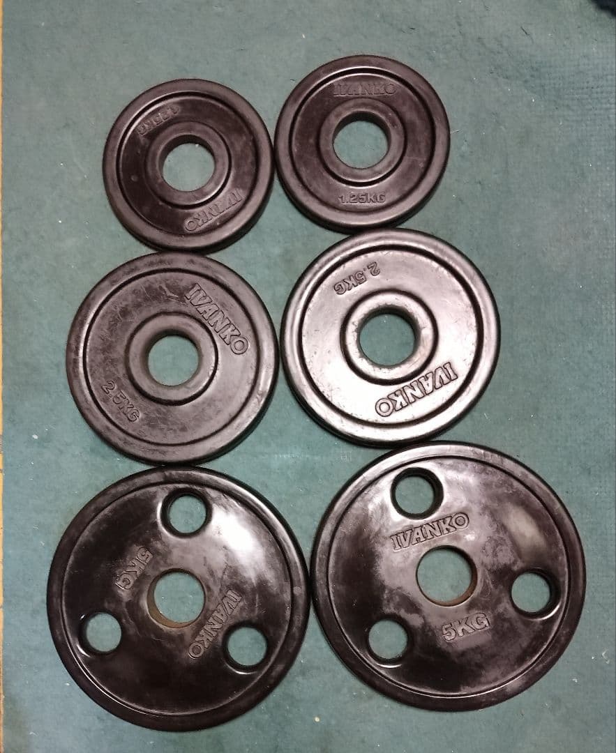 IVANKO ラバープレート 17.5kg