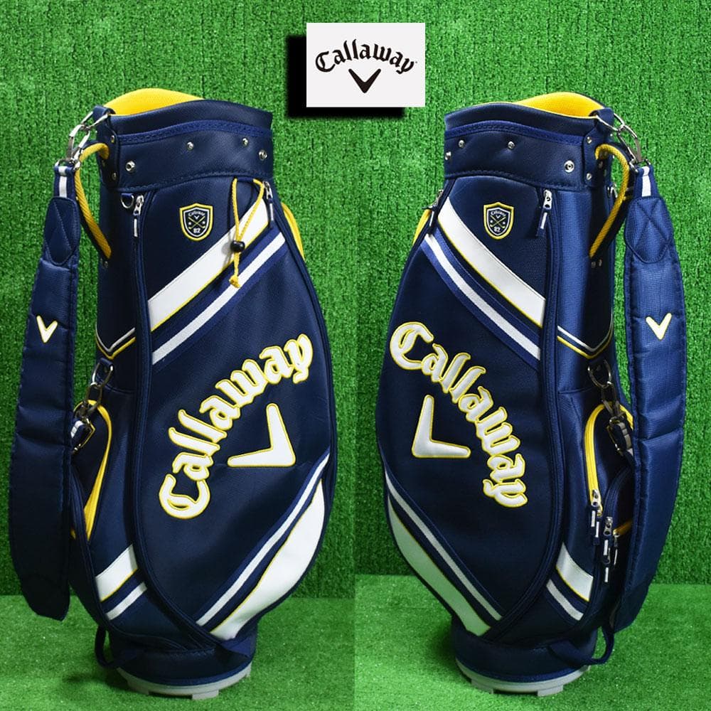 Callaway/キャロウェイ レディース キャディバッグ8.5型【紺】美品！