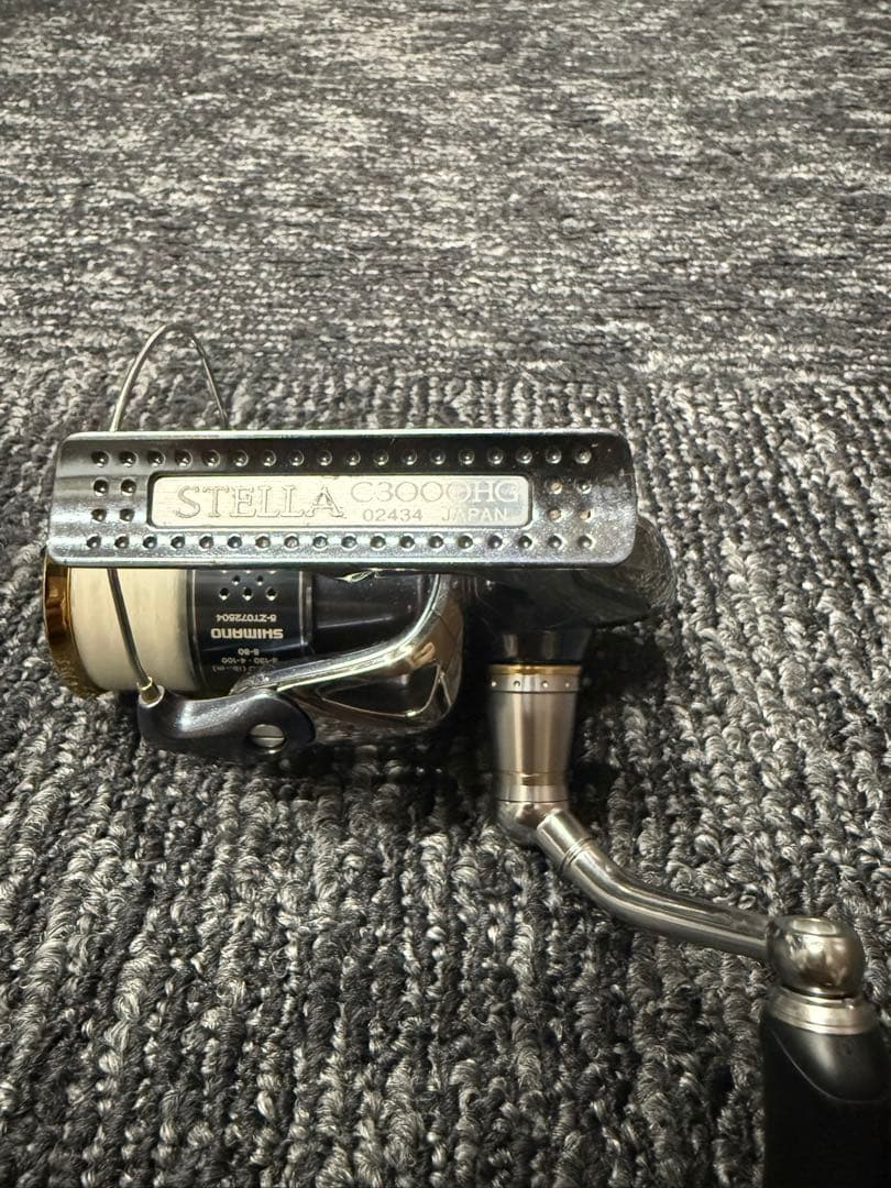 シマノ 10ステラ　SHIMANO STELLA C3000HG 夢屋カスタム