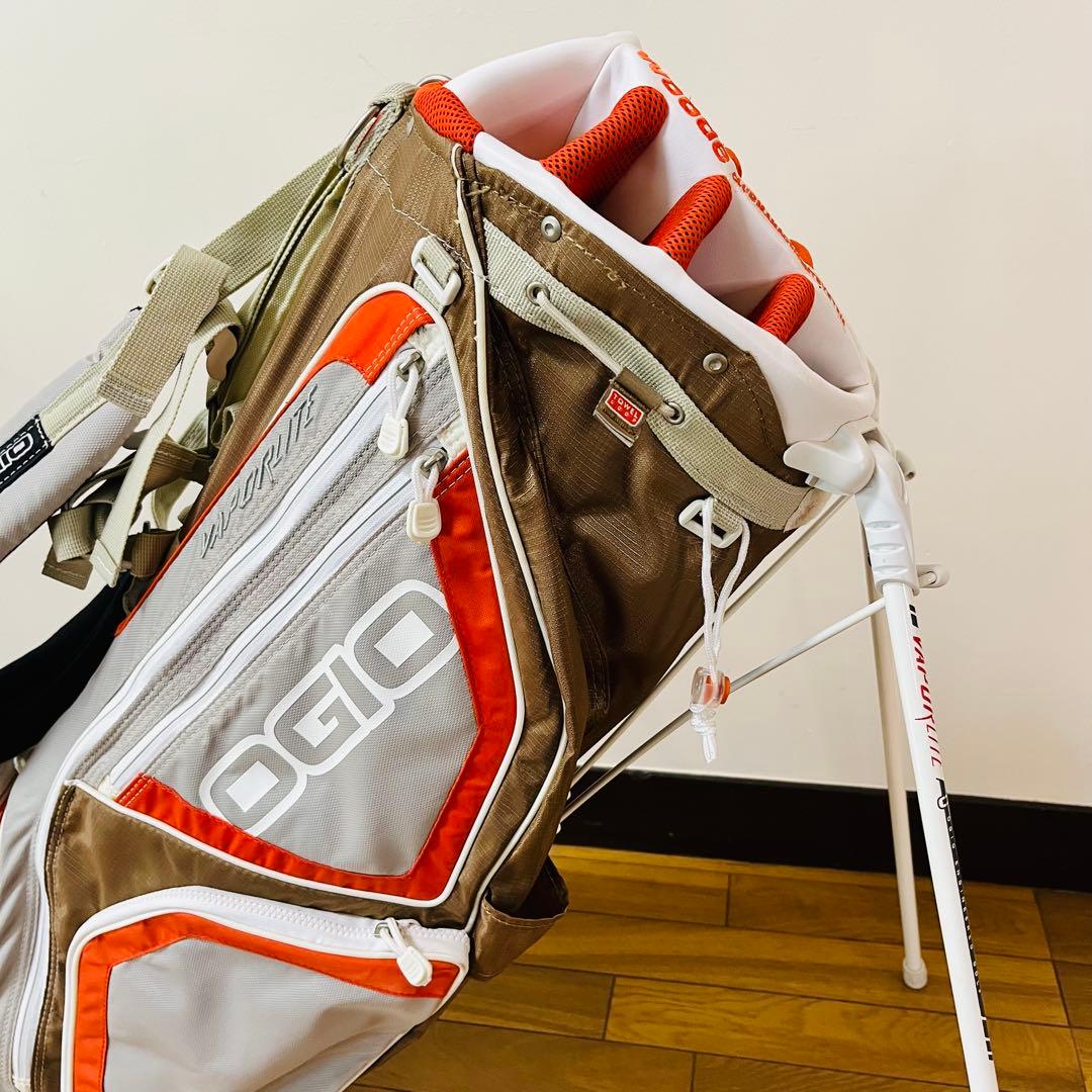 【希少品】OGIO オジオ ゴルフ キャディバッグ スタンド 8分割