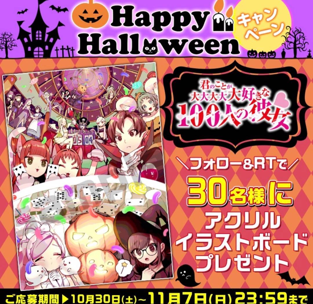 100カノ 当選品 アクリルイラストボード 非売品