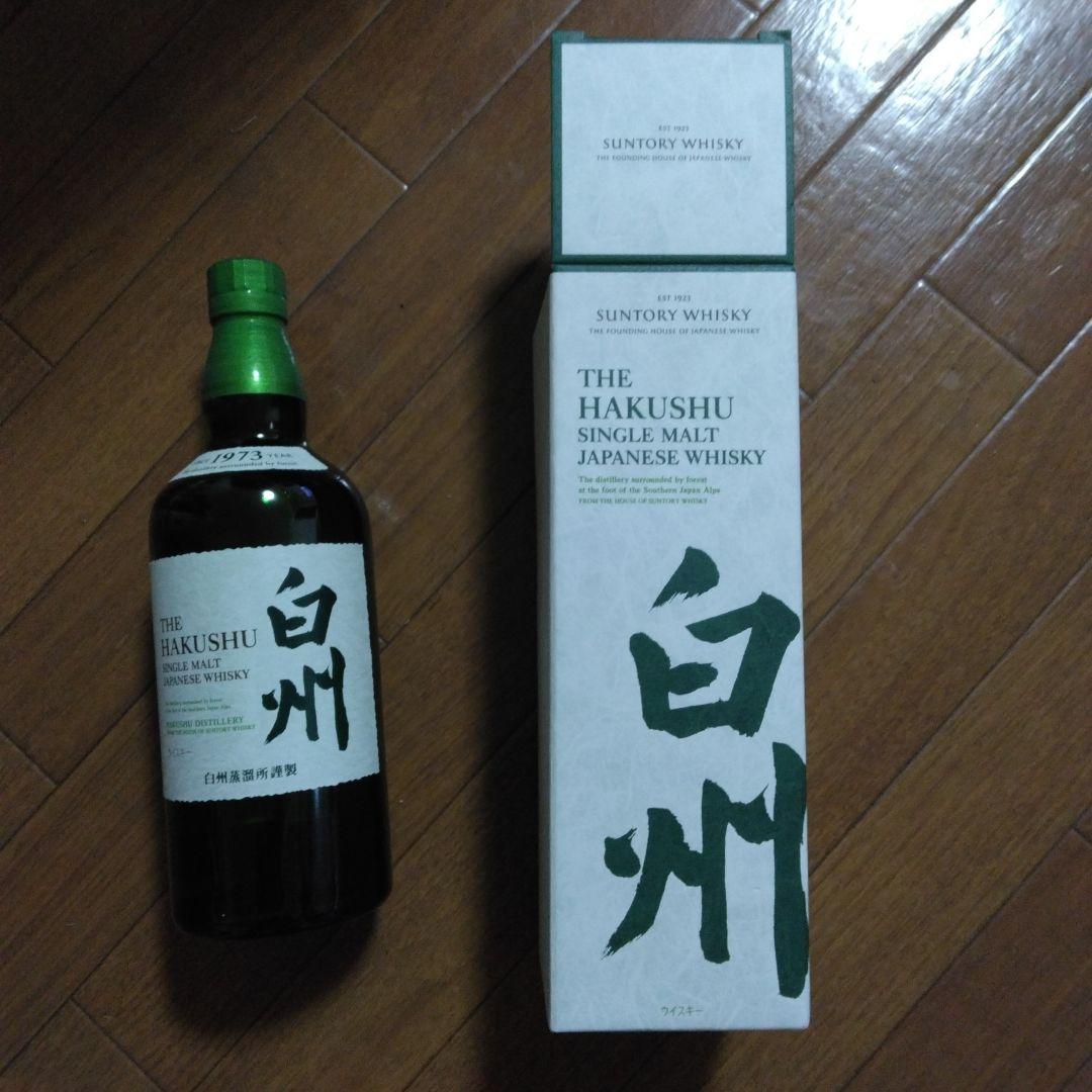THE HAKUSHU シングルモルトウイスキー 700ml、箱付き