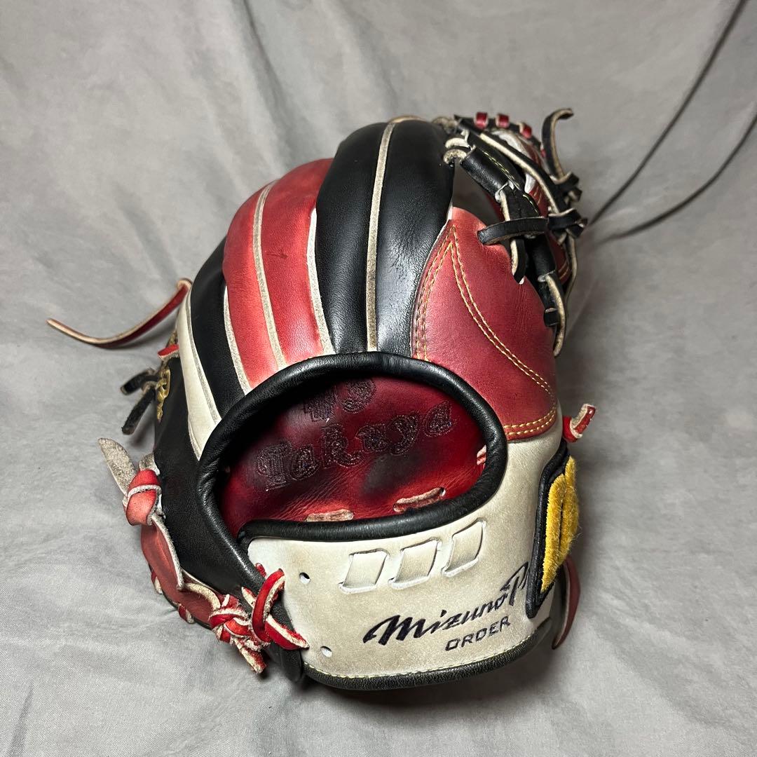 ミズノプロ　オーダー　ハガジャパン　坂本モデル　一般軟式内野手用グローブ　耕作印