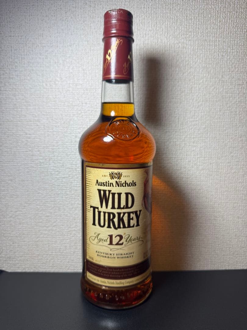 WILD TURKEY 12年 700ml バーボンウイスキー 旧ラベル
