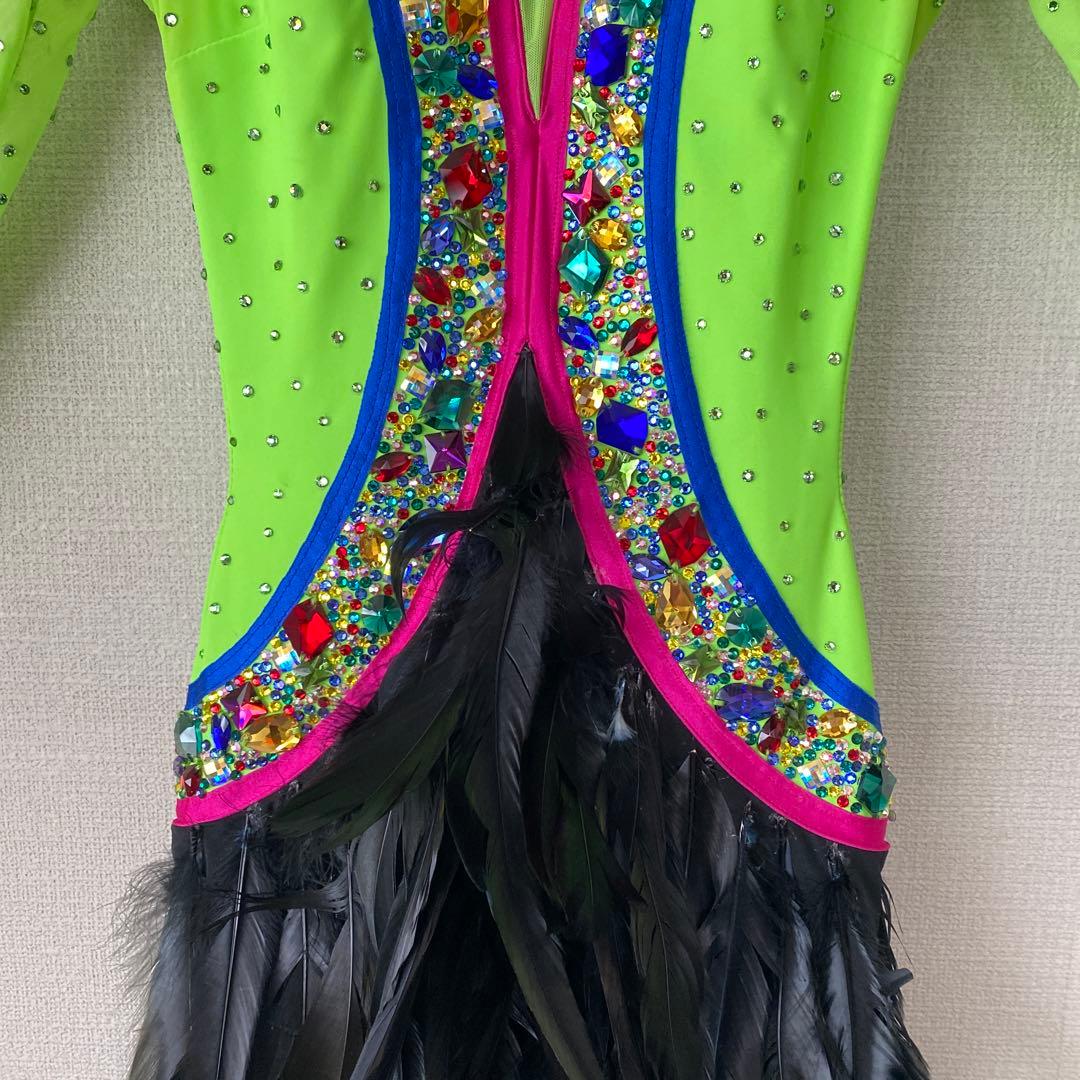 『最終値下げ』社交ダンス　ヤナギダダンスウェアーオーダーラテンドレス