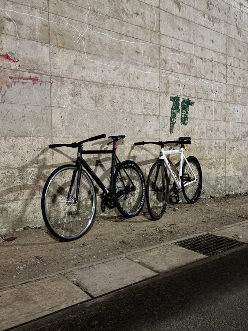 tsunamiフレーム、チェーン、BB、前後ホイール。