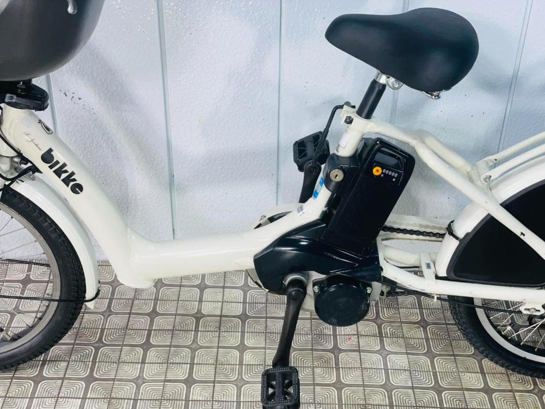 【BRIDGESTONE】20インチ子供乗せ電動アシスト自転車bikke2939