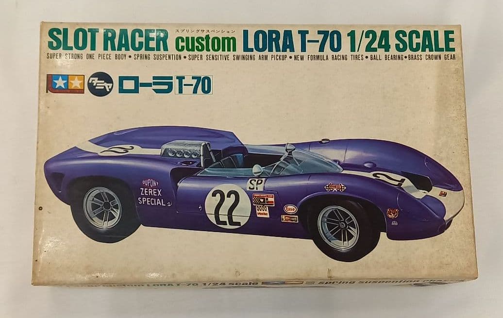 タミヤ　旧ロゴ　黒丸　激レア　ローラT-70　　スロットレーサー