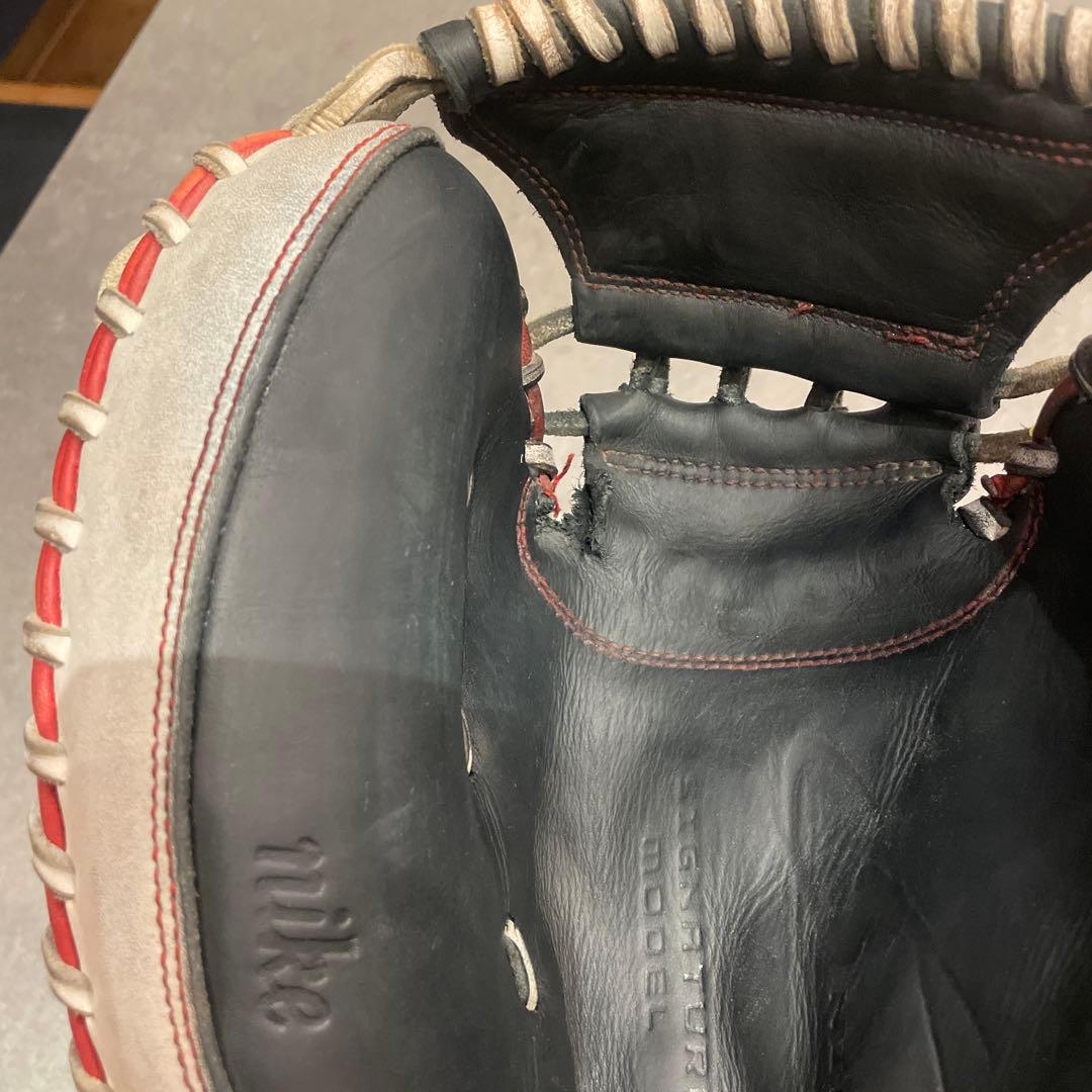 中*雄様 即戦力　ナイキ キャッチャーミット 城島モデル　ジュニア用