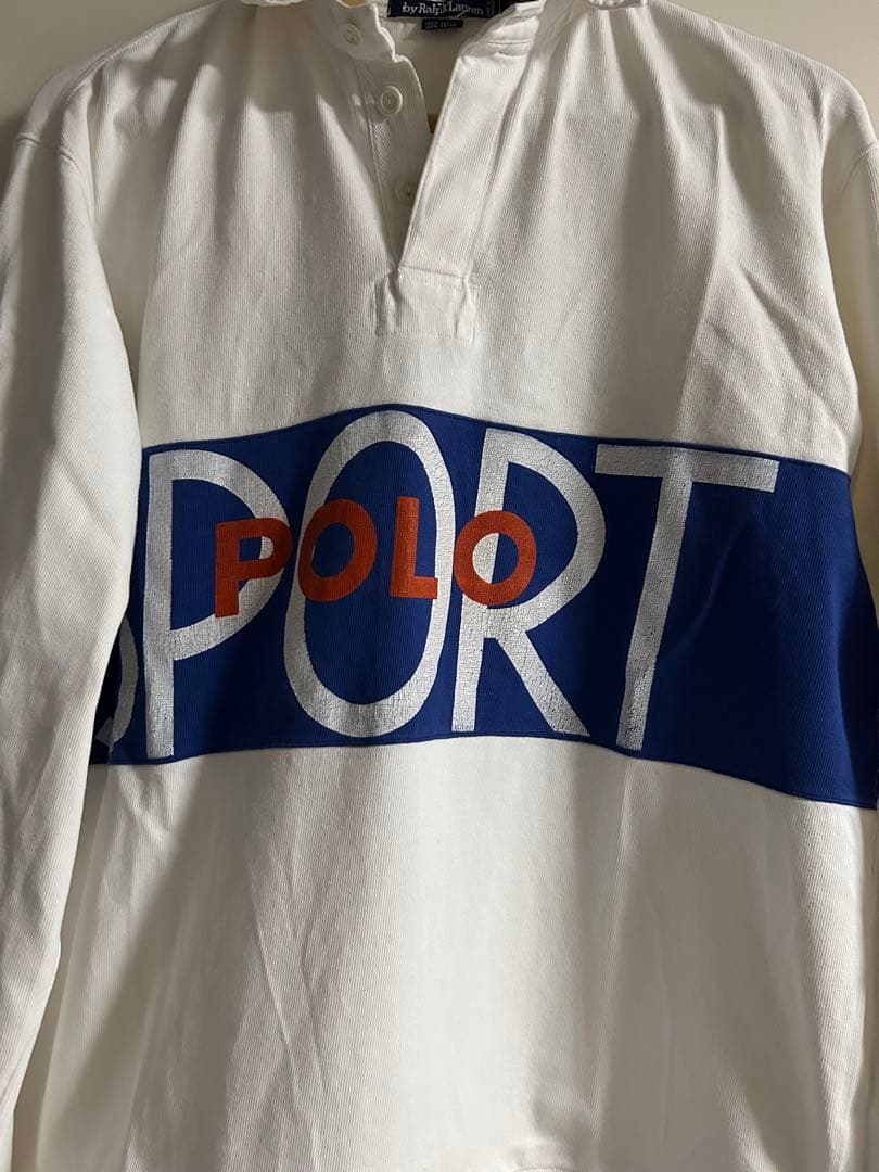 【POLO SPORT/希少】Polo Ralph Lauren ラガーシャツ
