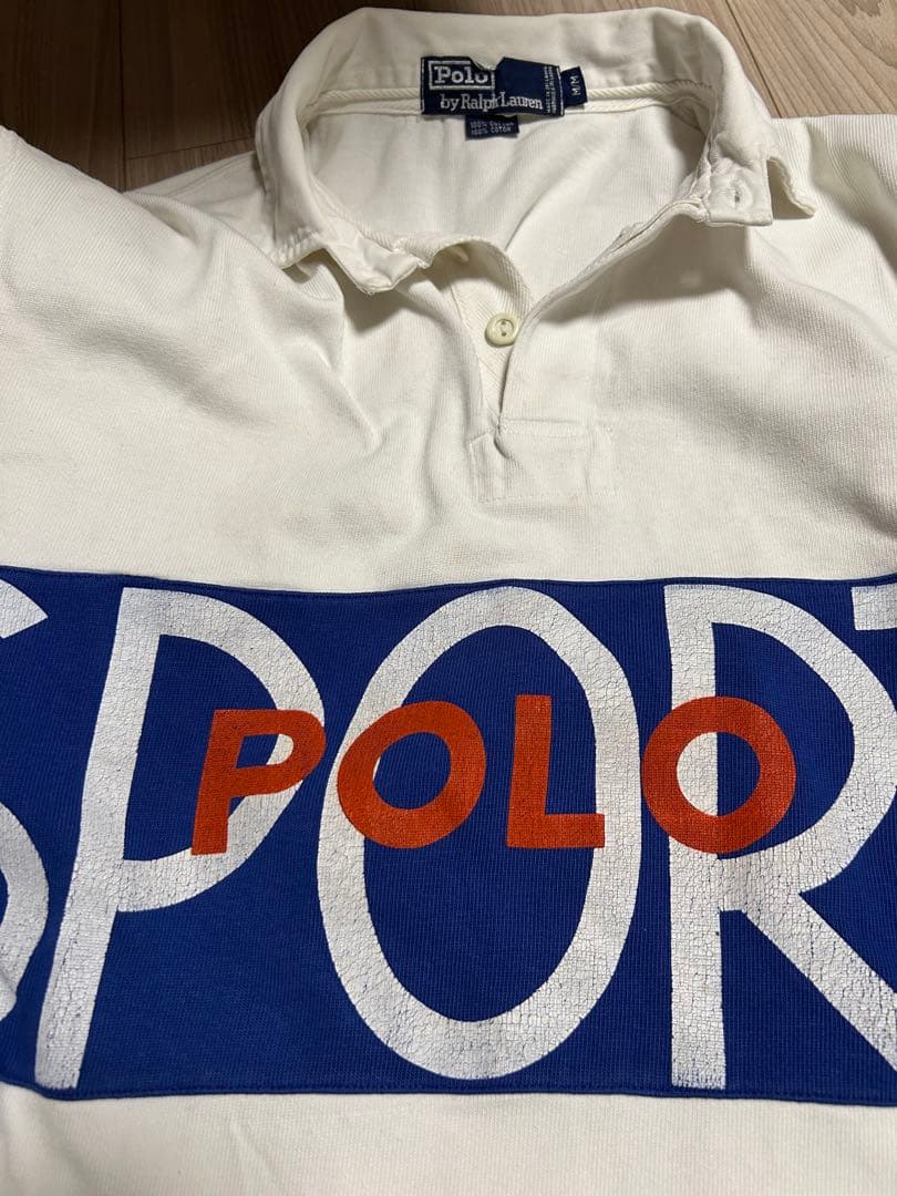 【POLO SPORT/希少】Polo Ralph Lauren ラガーシャツ
