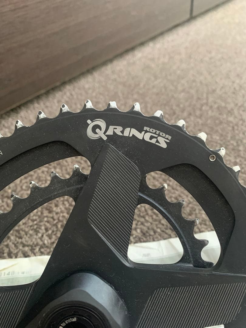 ROTOR ALDHU クランク Q-Rings 170mm 楕円52-36