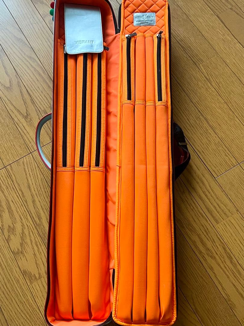 ビリヤードケース LIZARD グレートラベルバックセットバット3本シャフト4本