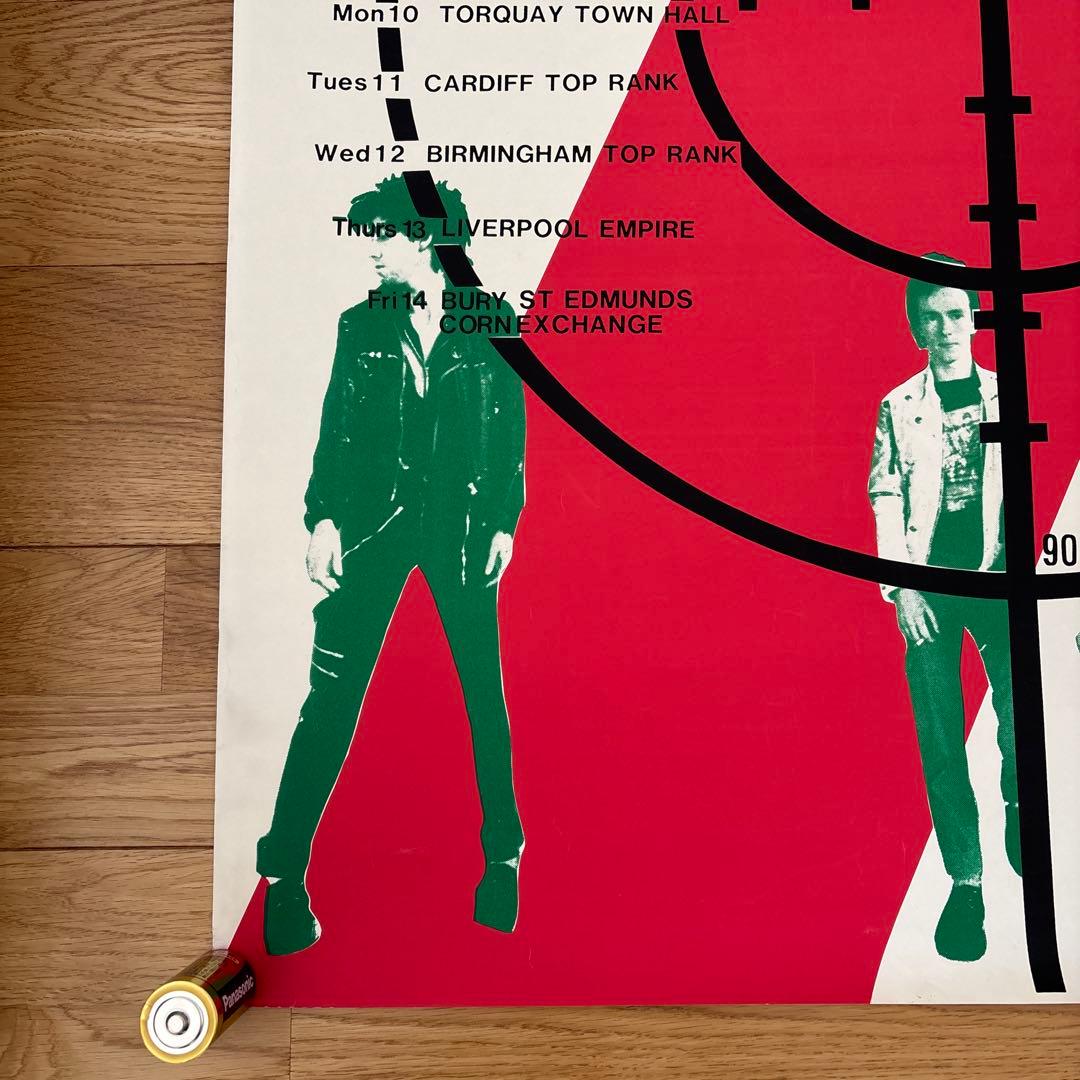 The CLASH／CLASH ON PAROLE TOUR　大型ポスター