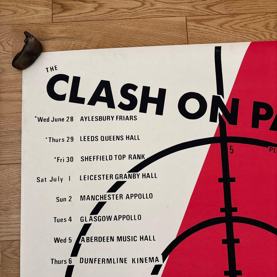 The CLASH／CLASH ON PAROLE TOUR　大型ポスター
