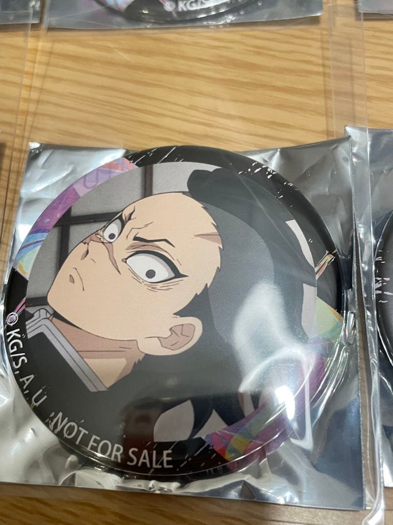 【新品】鬼滅の刃 柿安 弁当 缶バッチ カナヲ 伊之助 禰豆子 炭治郎 玄弥