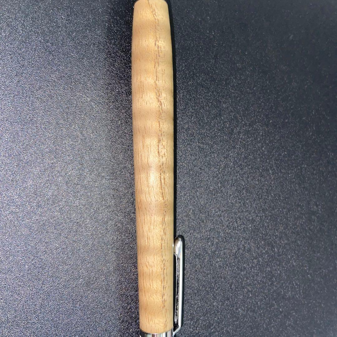 工房楔ペンシル楔のキハダチヂミ杢のシャープペン