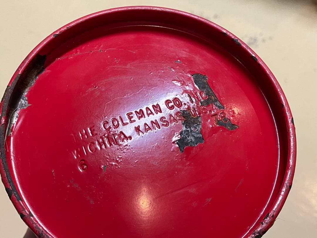 メンテ済》コールマン【'78年06月製200Aランタン】ホワイトボーダー