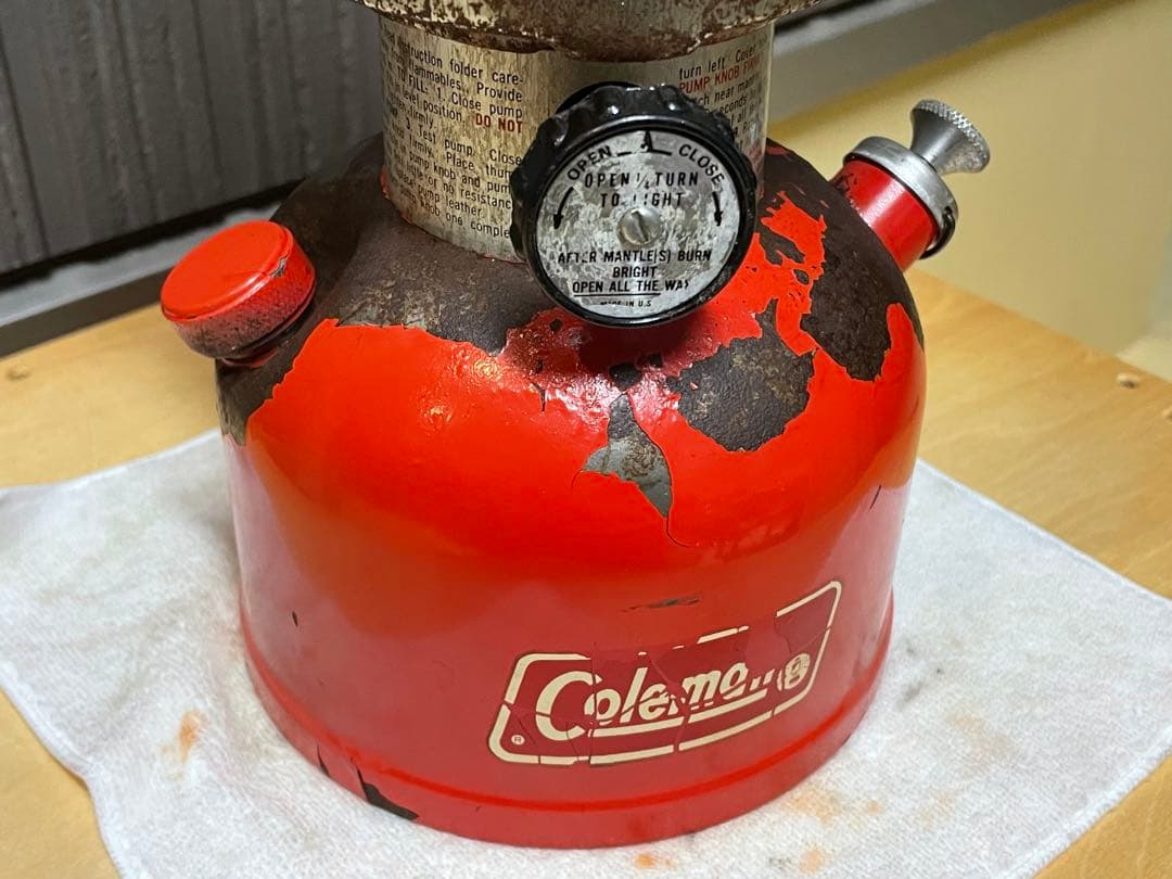 メンテ済》コールマン【'78年06月製200Aランタン】ホワイトボーダー