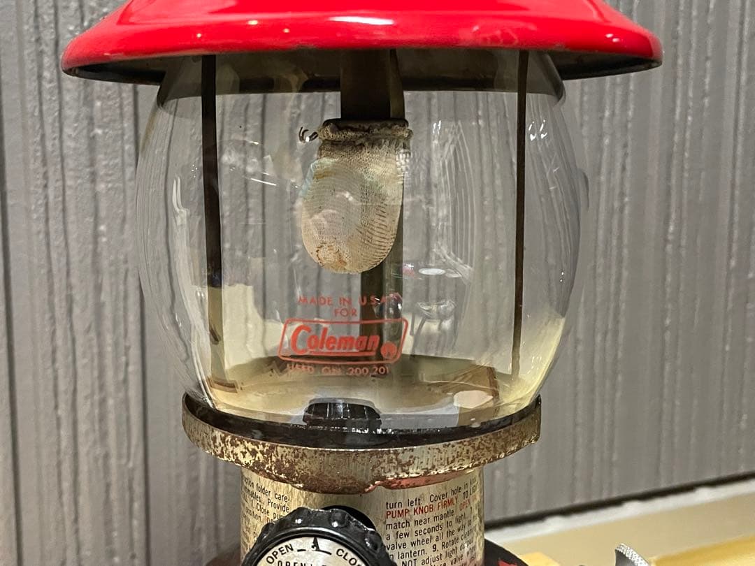 メンテ済》コールマン【'78年06月製200Aランタン】ホワイトボーダー
