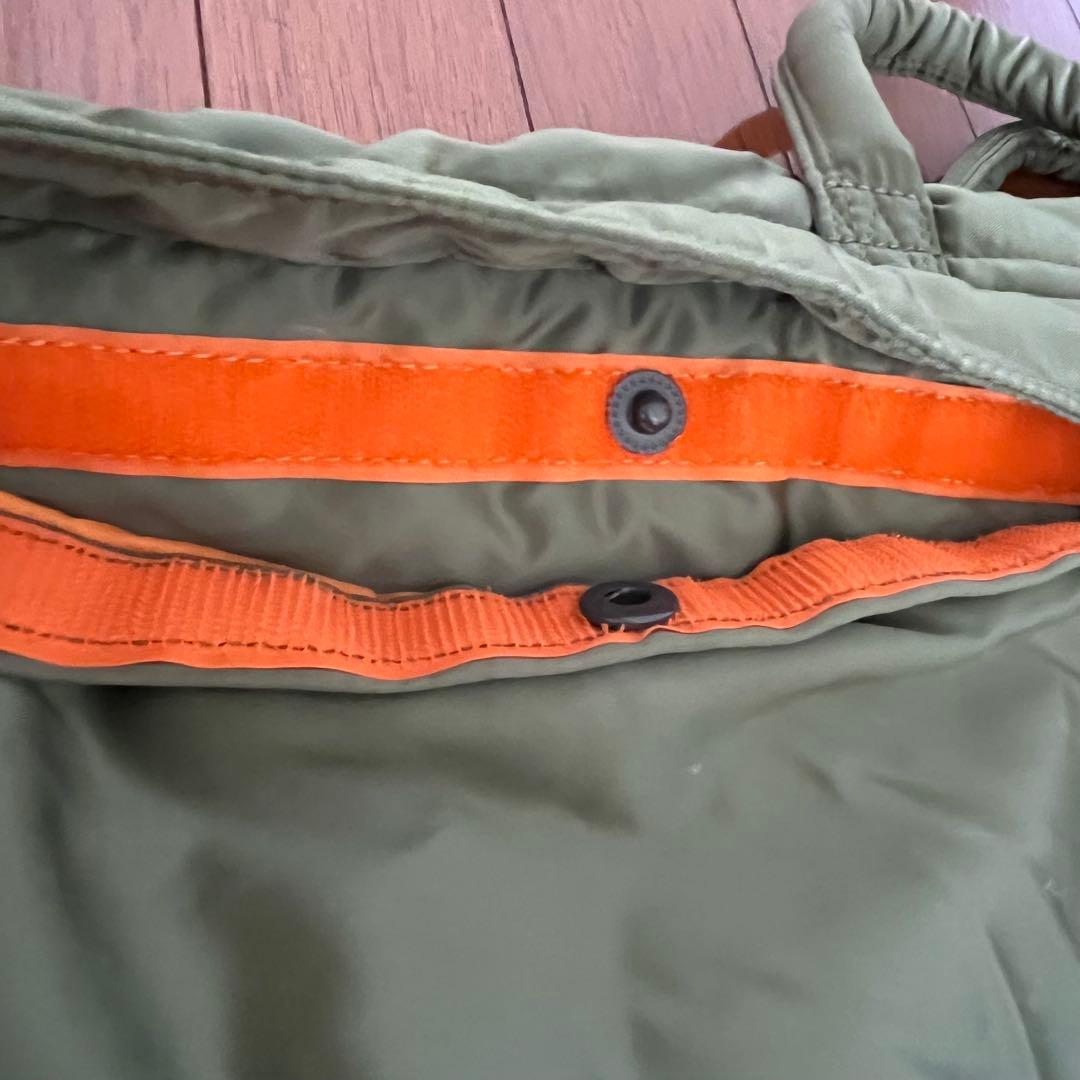 PORTER タンカー ボストンバッグ L (52L) セージグリーン