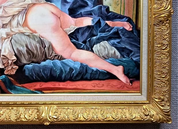 伊藤和生　2005年11月6日制作　フランソワァ・ブッシェ「オダリスク」の模写