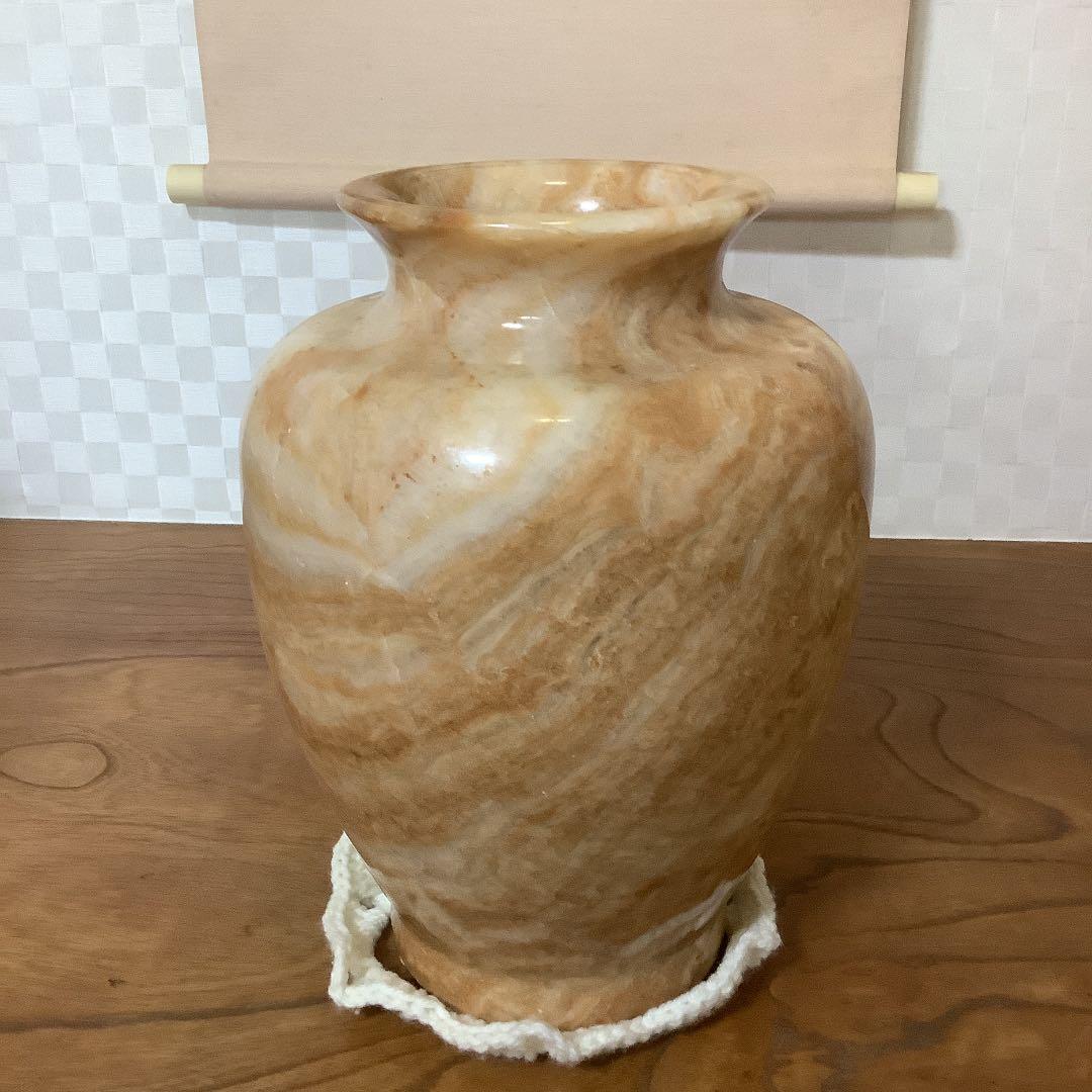 花瓶　石　オシャレ