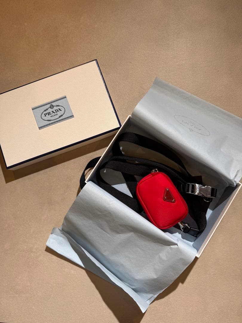 【美品】PRADA 犬用ペットリード