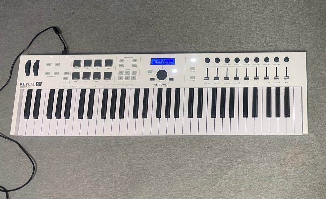 DTM・DAW ARTURIA KEYLAB ESSENTIAL 61