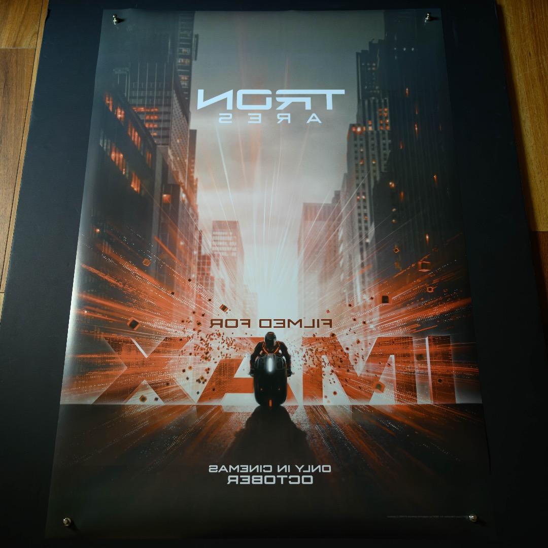 【映画館用両面ポスター】トロン:アレス / Tron: Ares　IMAX