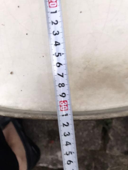 水盤　盆栽鉢時代落款白一菁陶園楕円水盤水石苔珠盆栽盆栽敷