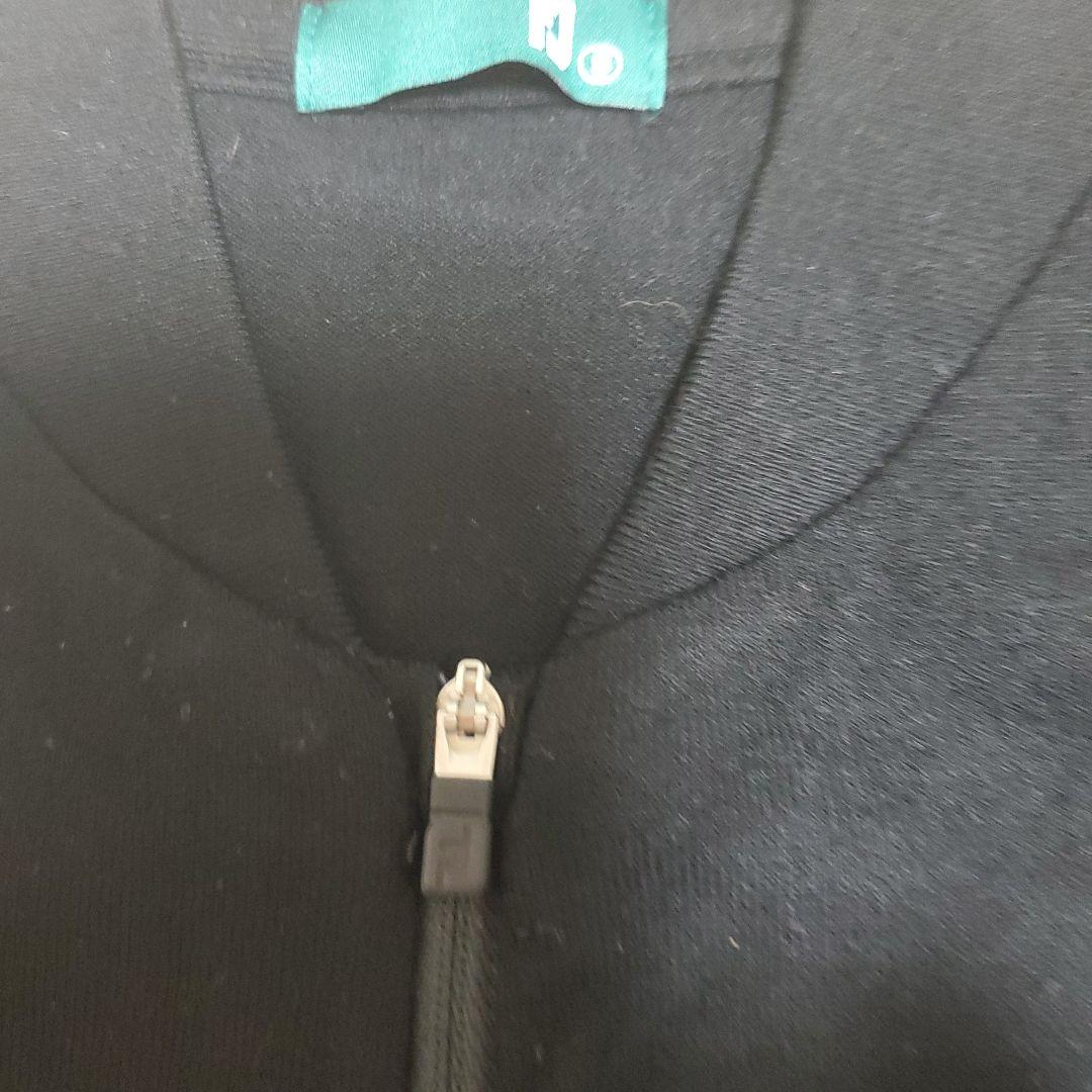 FootJoy ブラック カーディガンセーター