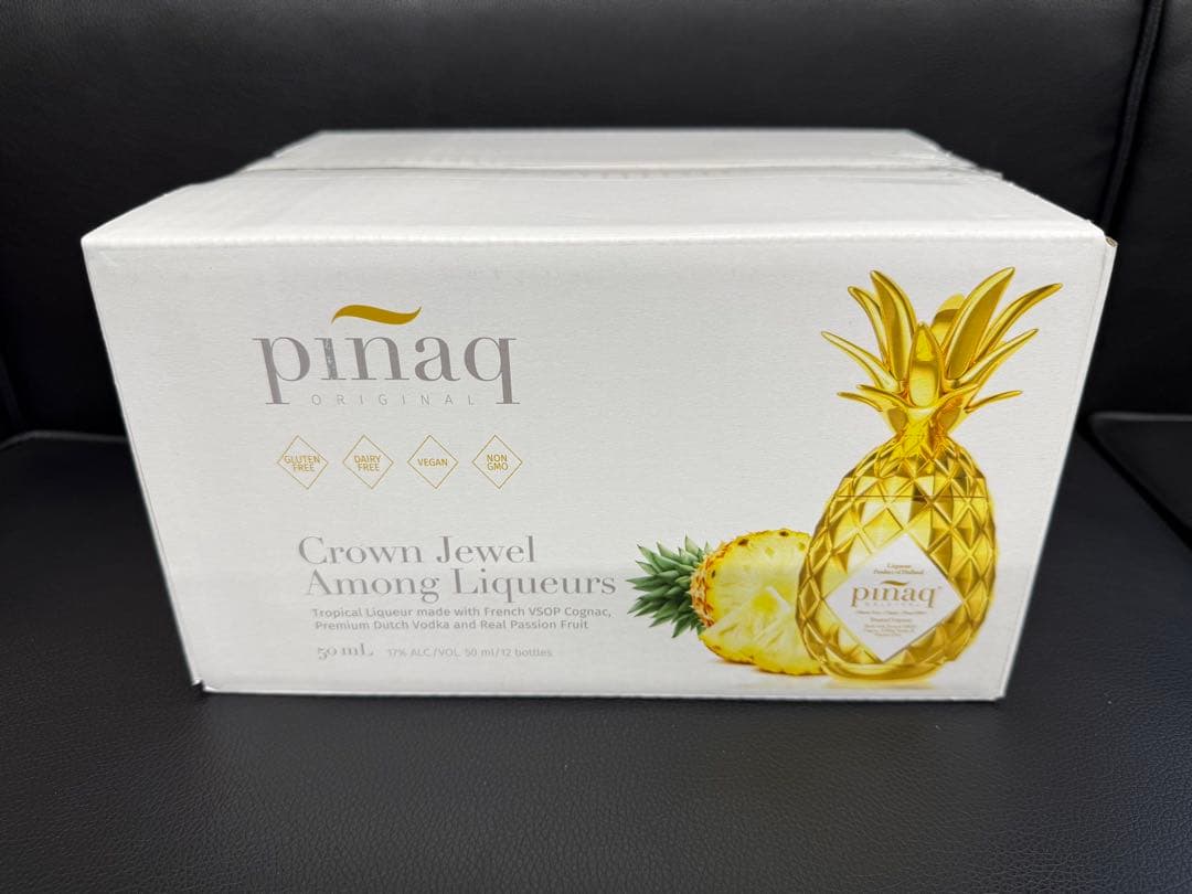 pinaq ゴールドパイナップルリキュール 50ml ×12本