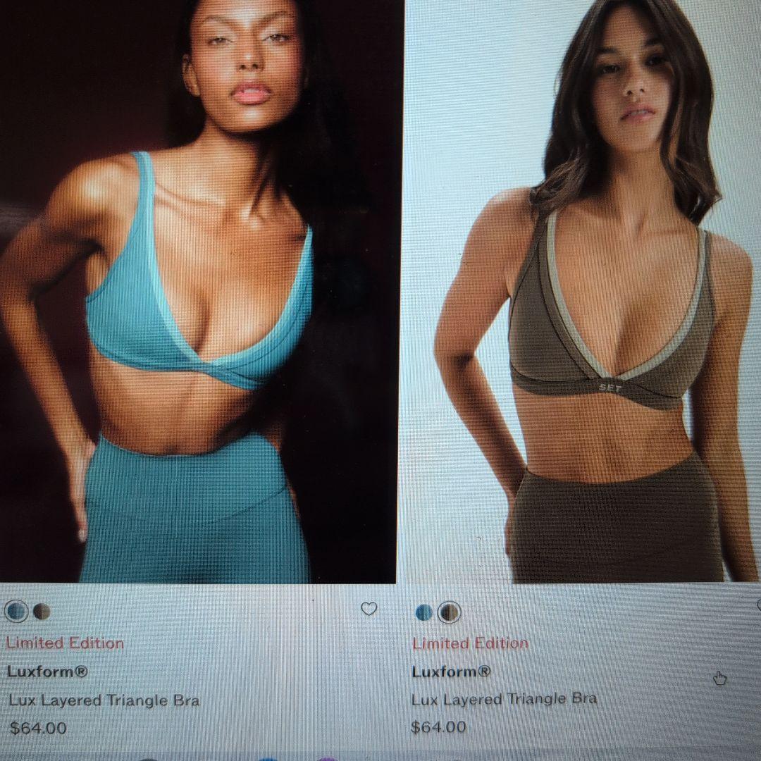 SET ACTIVE エクササイズウエア XS ブルー