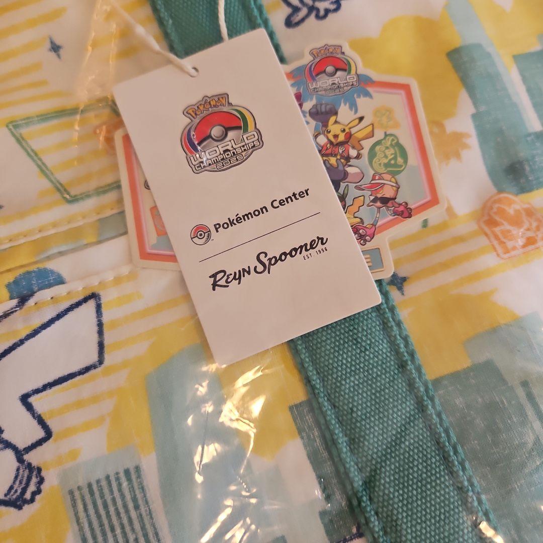 WCS 2025 ポケモン アナハイム トートバッグ レインスプーナー
