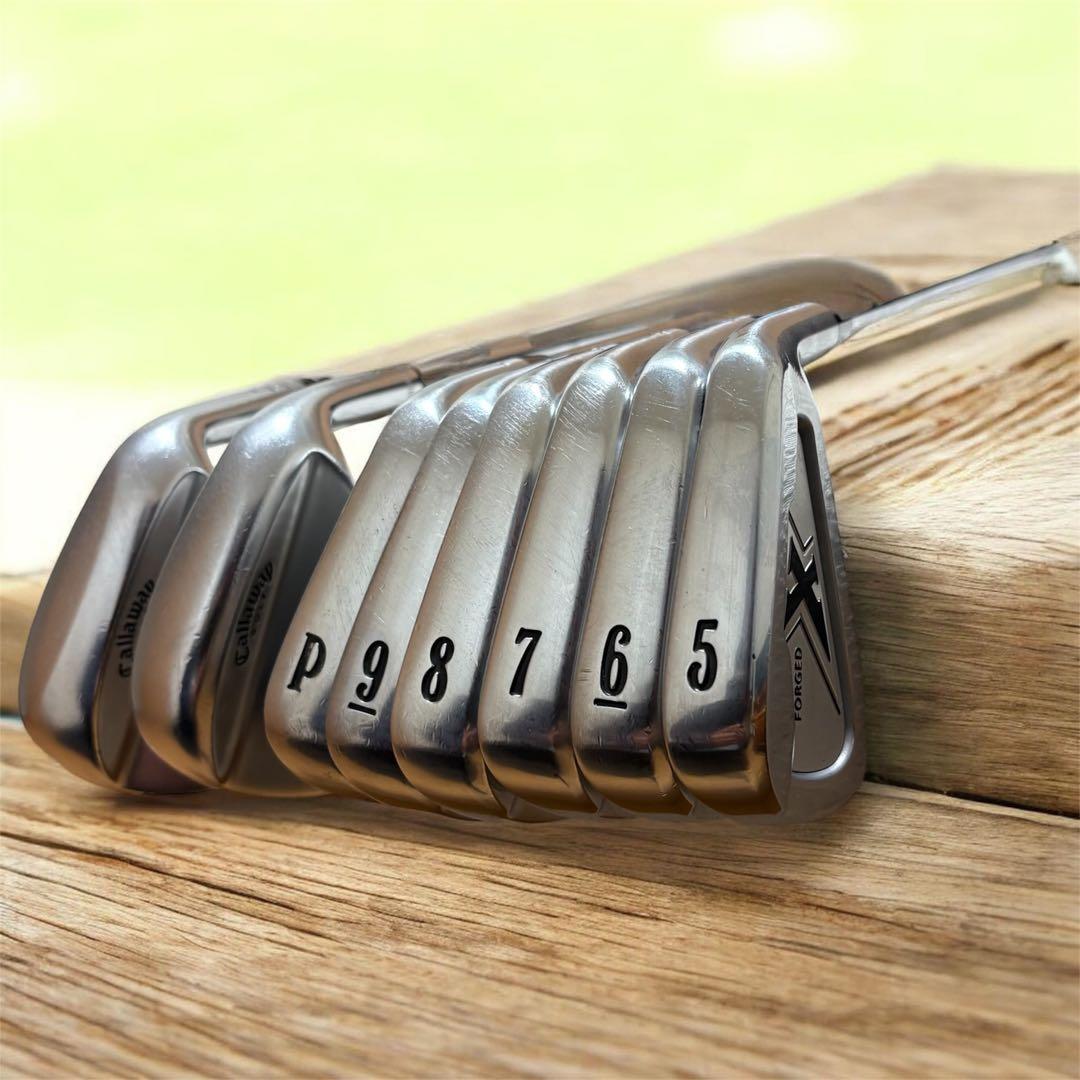 名器！キャロウェイ　X FORGED アイアンセット5〜P.52°.58° 8本
