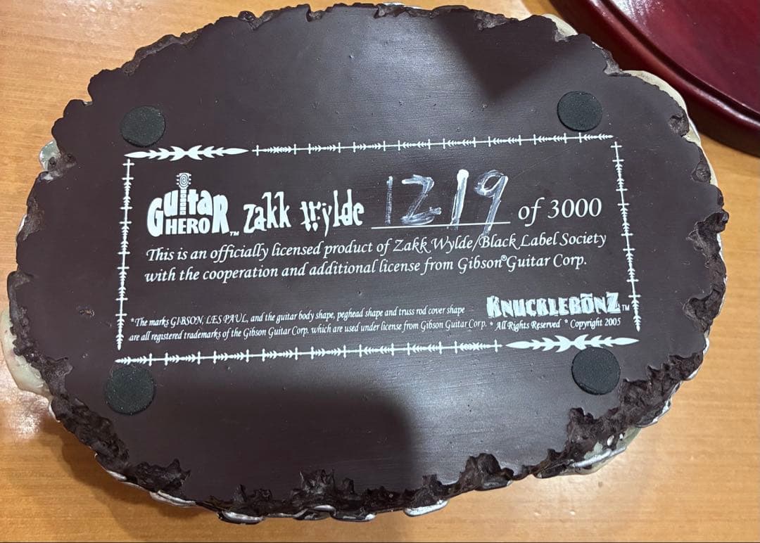 ザック ワイルド フィギュア ナックルボンズ ZAKK WYLDE OZZY