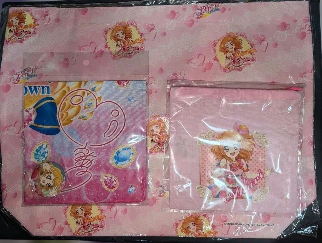 大空あかり　トートバッグ　巾着袋　ハンカチセット　オフィシャルショップ　未開封