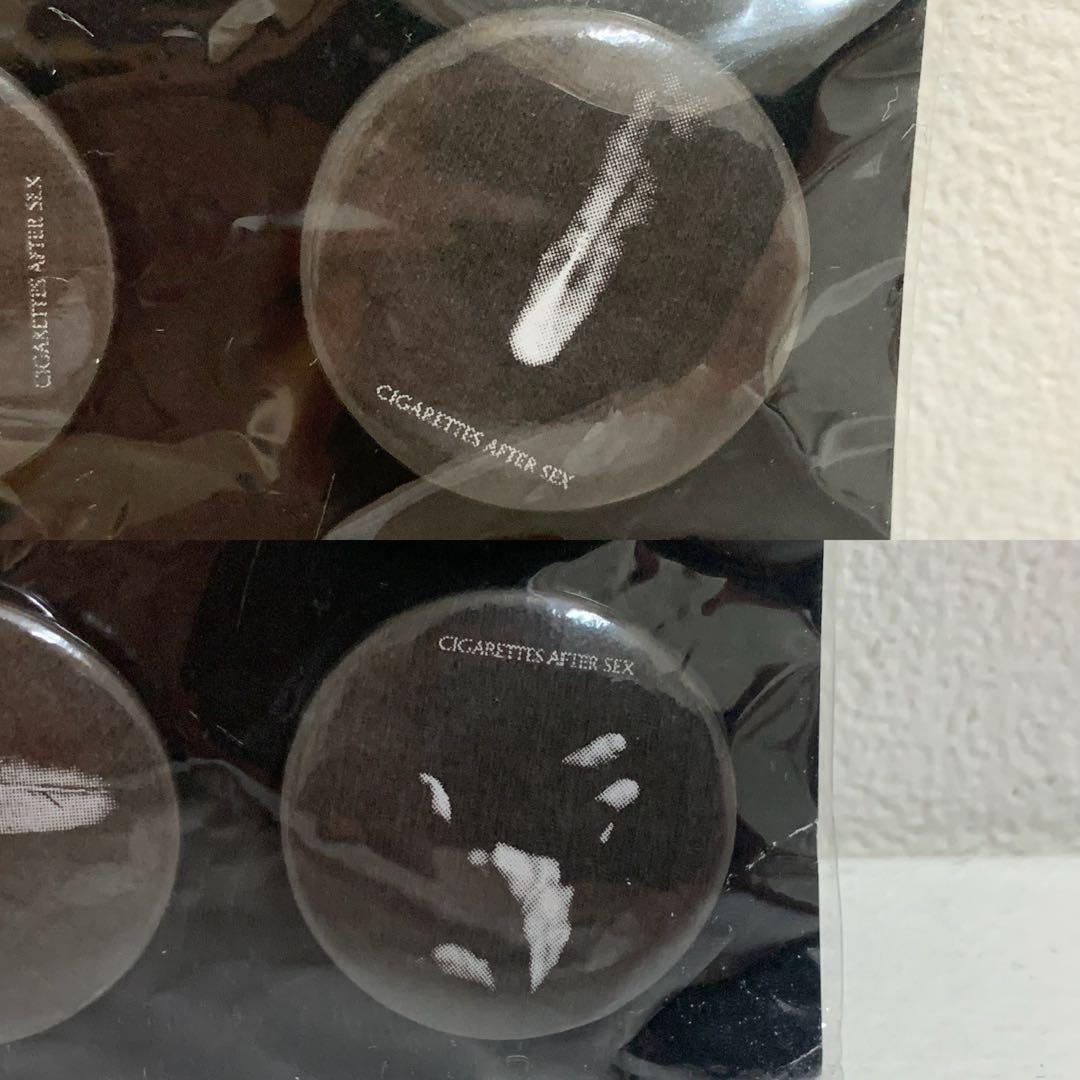 Cigarettes After Sex Album Badge Set 6個