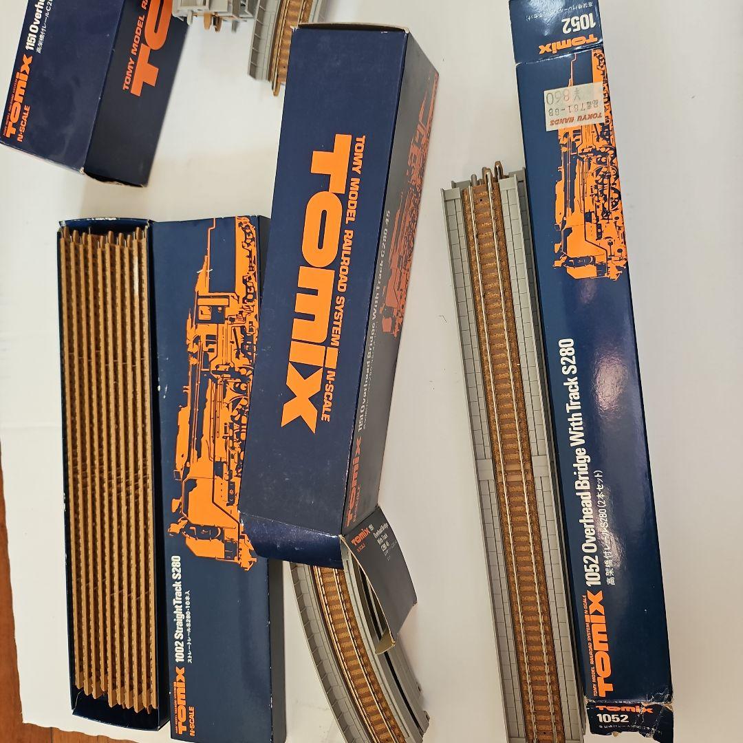TOMIX Nゲージ カーブトラック・オーバーヘッドブリッジセット