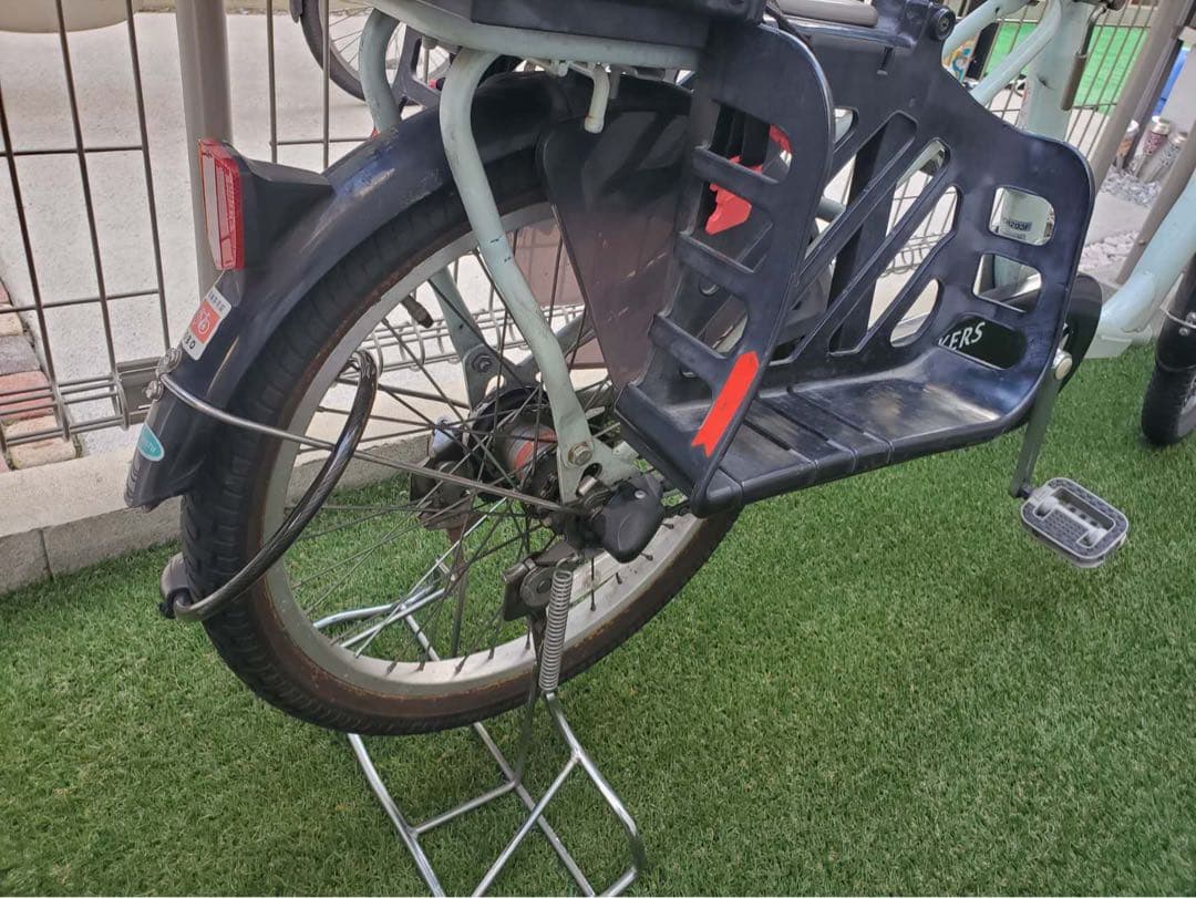 丸石サイクル 子ども乗せ3人乗り自転車
